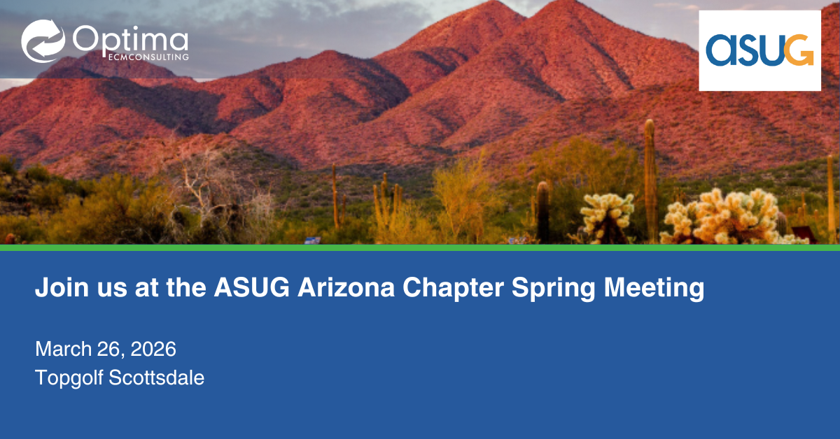 ASUG Arizona Chapter Spring Meeting