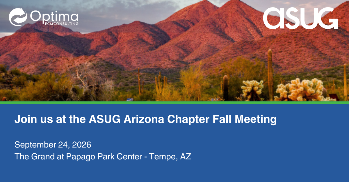 ASUG Arizona Chapter Fall Meeting