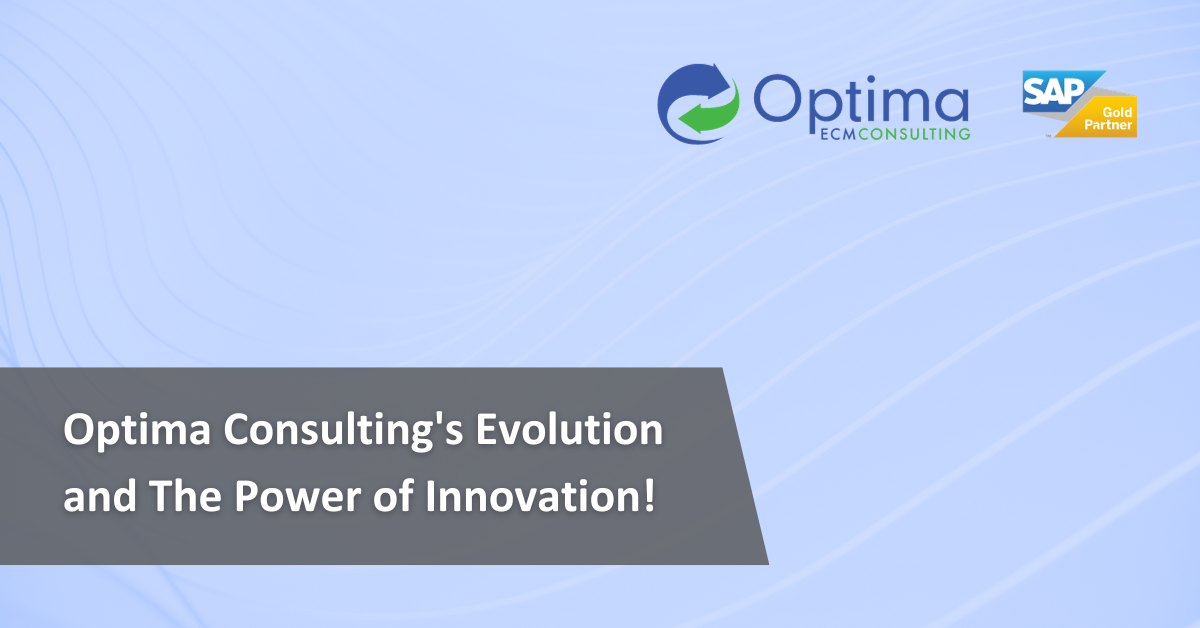 Optima Consulting's Evolution and The Power of Innovation!
